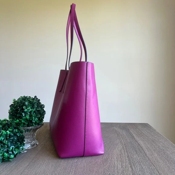 Kate Spade Molly Tote with Wristlet Metallic Pink - Picture 15 of 17